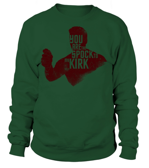 Star Trek Spock To My Kirk Valentine s Red Graphic Women's Sweatshirt