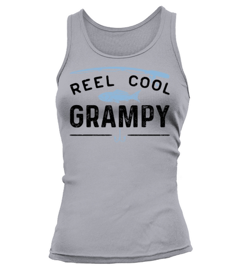 Reel Cool Grampy - Fishing Grandpabow hunterbow hu Women's Tank Top