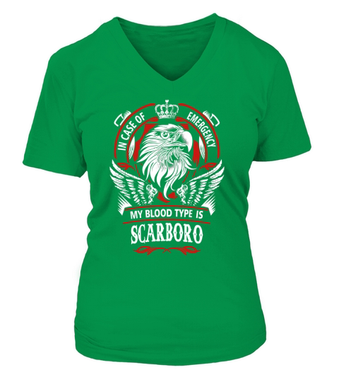 SCARBORO shirt, SCARBORO Family Name, SCARBORO Funny Name Gifts T Shirt V-neck T-Shirt Woman