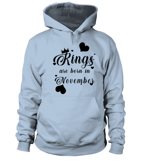 Kings Are Born In November Women's Hoodie