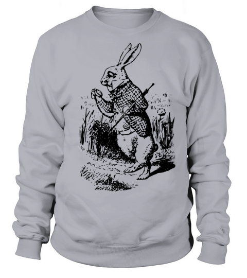 Alice In Wonderland white rabbit Women's Sweatshirt