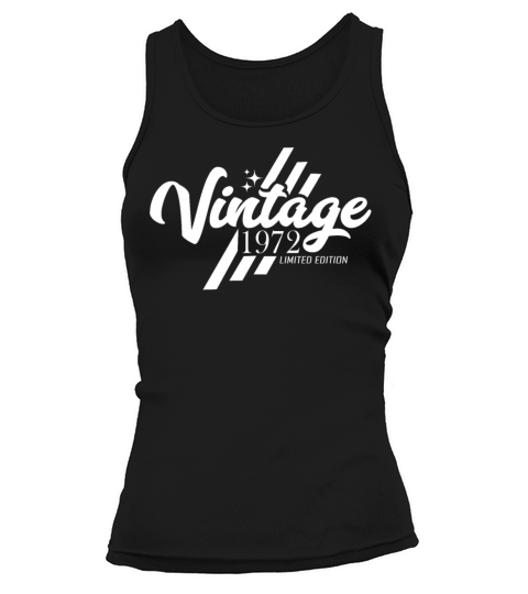 50th Birthday Vintage 1972 Tank top Woman