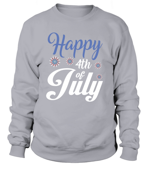 Happy 4th July design Women's Sweatshirt