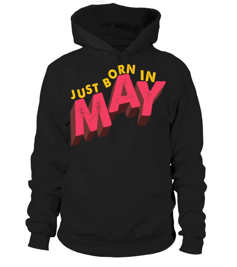 Just Born In May Women's Hoodie