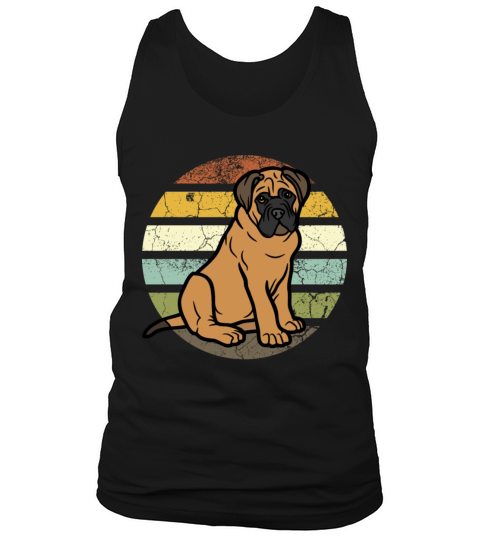 vintage bullmastiff dog lovers Men's Tank Top