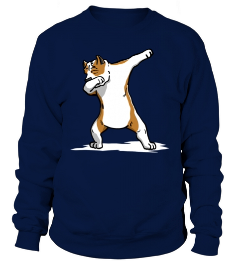 Funny Pit Bull Dabbing Dog Dab Dance Women's Sweatshirt