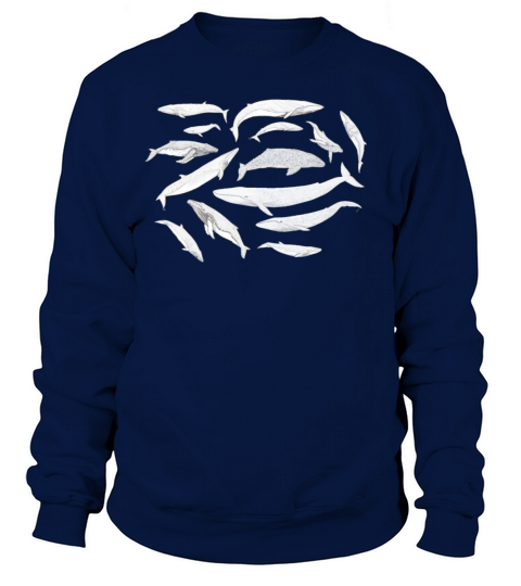 Whales of the world Women's Sweatshirt