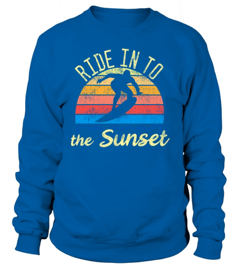 retro surfing Women's Sweatshirt