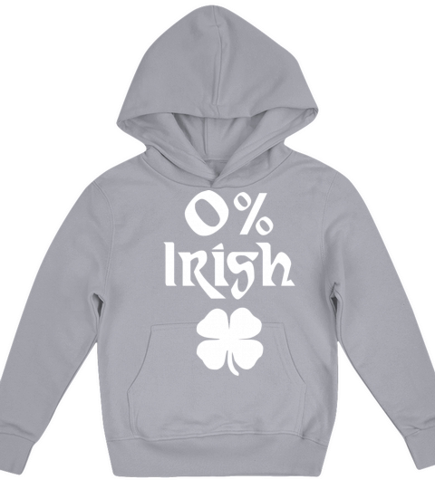 Zero Irish Tshirt - Saint Patrick Gifts Kids Hoodie