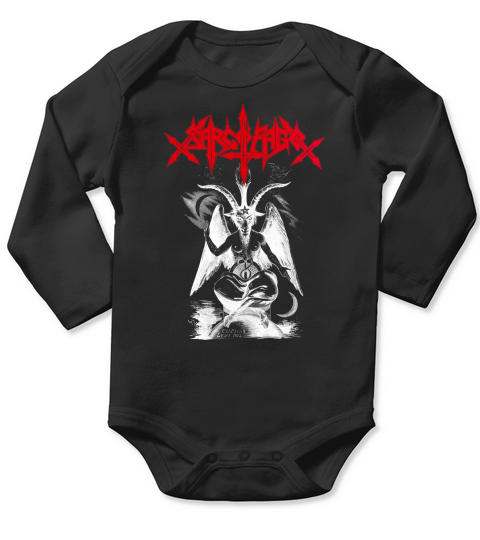 SARCOFAGO Goat Of Mendes Long Sleeve Baby One-Piece