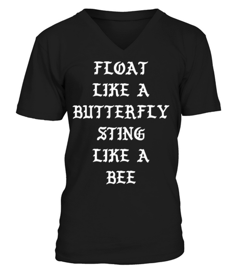 Cool - float like a butterfly sting like a bee Men's V-Neck T-shirt