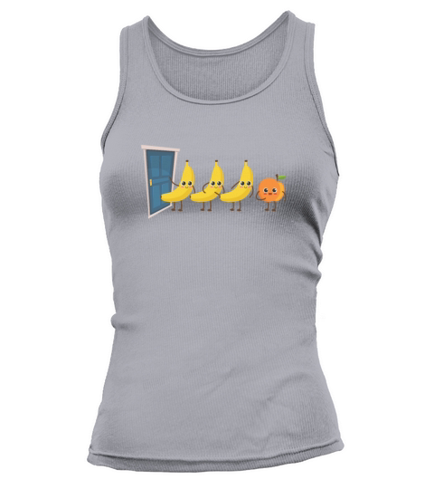 Knock Knock Whos There Banana Didnt Say Orange Women's Tank Top