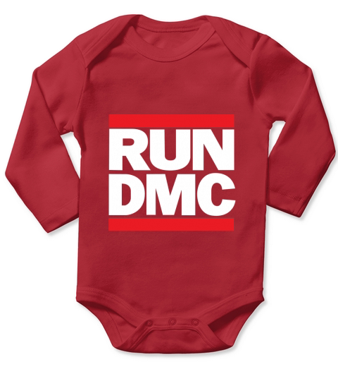 Run DMC Long Sleeve Baby One-Piece