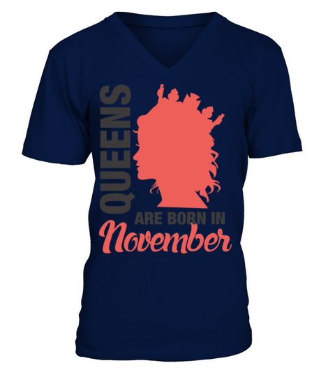 Born In November Men's V-Neck T-shirt