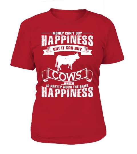 Money Can Buy Cows Funny Cow Women's T-Shirt