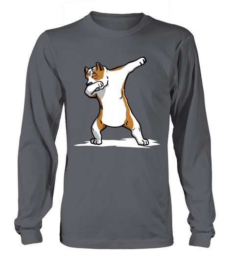Funny Pit Bull Dabbing Dog Dab Dance Women's Long Sleeve