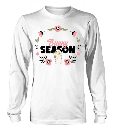 happy easter bunny season Long sleeved Unisex