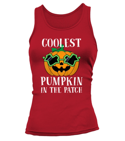 Kids Coolest Pumpkin In The Patch Halloween Costum Women's Tank Top