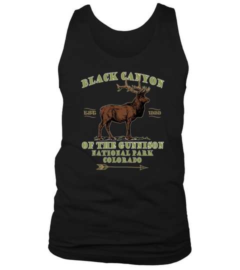 BLACK CANYON of the GUNNISON National Park Colorad Men's Tank Top