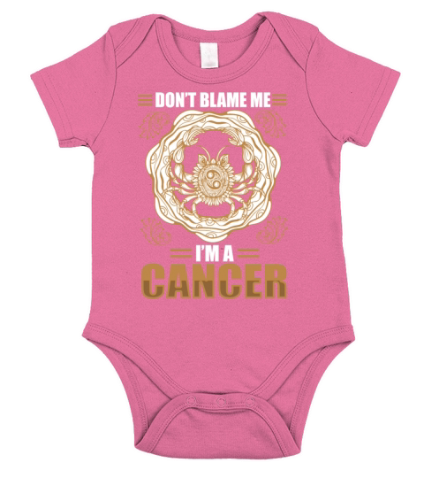 Cancer Zodiac Horoscope Short Sleeve Baby One-Piece