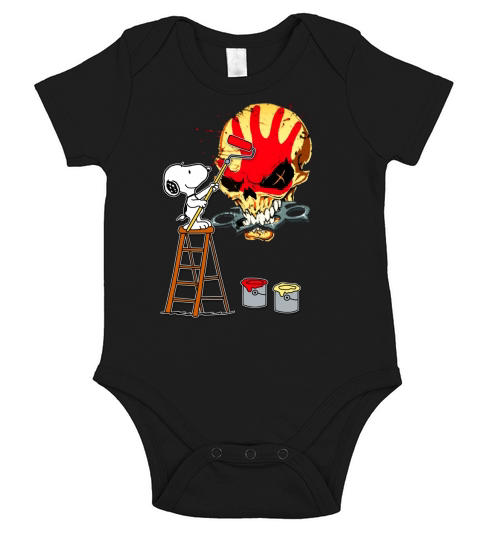 dog Five Finger Death Punch Short Sleeve Baby One-Piece