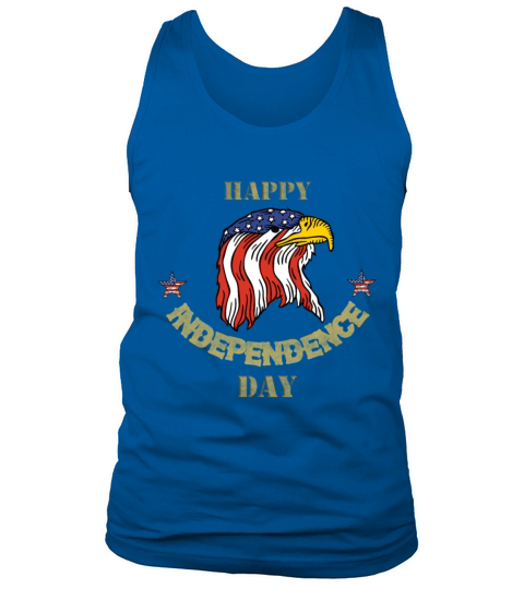 Happy Independence Day 4th of July Made in USA Men's Tank Top