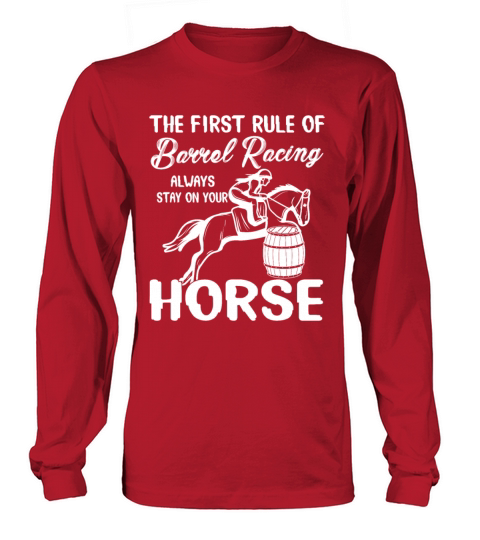 Barrel Racing Women's Long Sleeve