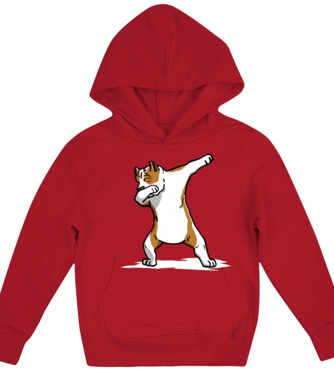 Funny Pit Bull Dabbing Dog Dab Dance Kids Hoodie