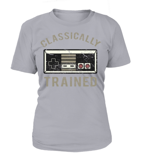 Classically Trained Distressed T-Shirt Woman