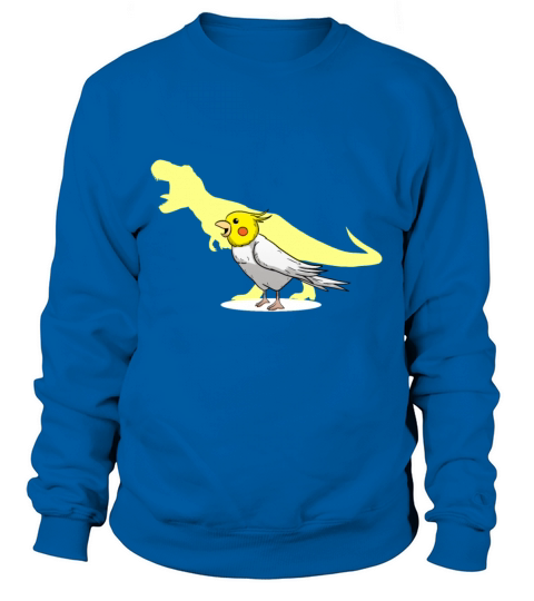 Cockatiel Dino dinosaur funny Men's Sweatshirt