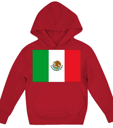 Mexican Flag Kids Hoodie