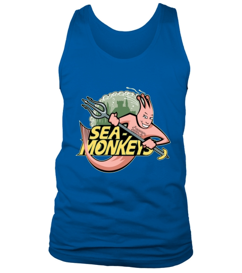 Sea Monkeys Sports Logo Funny Shirts Tank Top Unisex