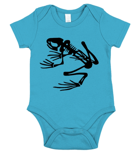 Frog Skeleton Navy Seal SOCOM Short Sleeve Baby One-Piece