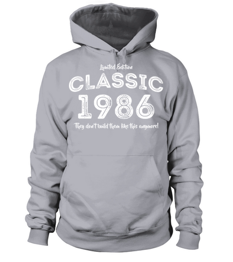 Classic Vintage 1986 35th Birthday For 35 Year Old Women's Hoodie