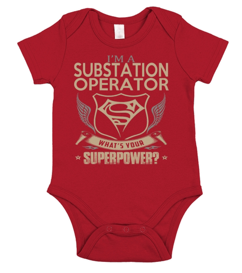 SUBSTATION OPERATOR Short Sleeve Baby One-Piece