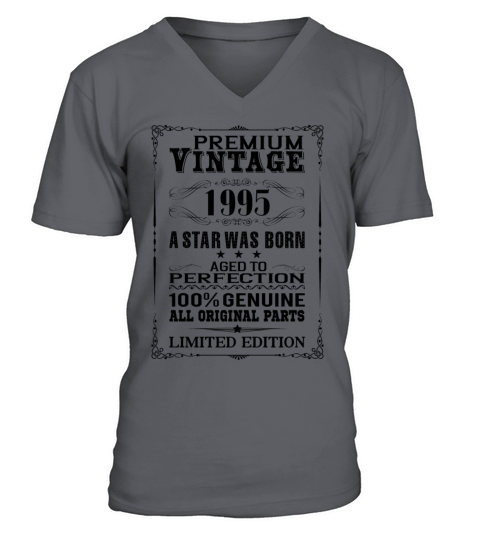 PREMIUM VINTAGE 1995 Men's V-Neck T-shirt
