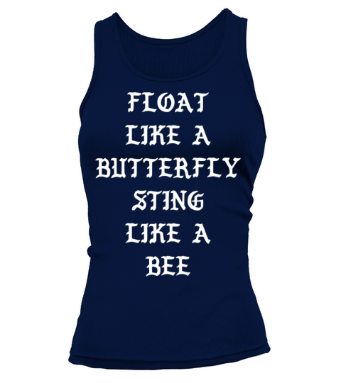 Cool - float like a butterfly sting like a bee Women's Tank Top