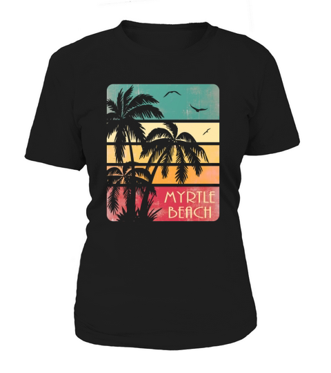 Myrtle Beach Vintage Sommer Women's T-Shirt