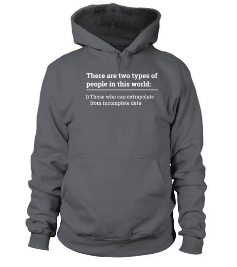 Two types of people - can extrapolate incomplete Men's Hoodie