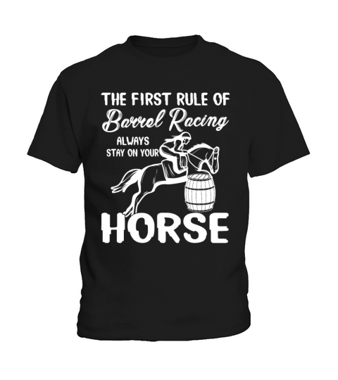 Barrel Racing Kids T-Shirt