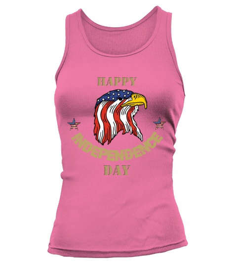 Happy Independence Day 4th of July Made in USA Women's Tank Top