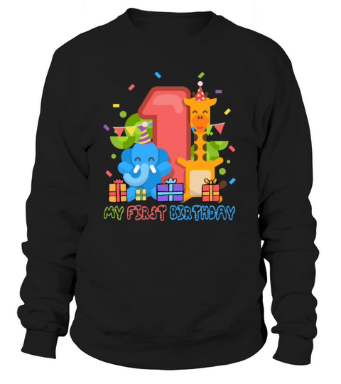 Birthday Baby - 1st Birthday Women's Sweatshirt