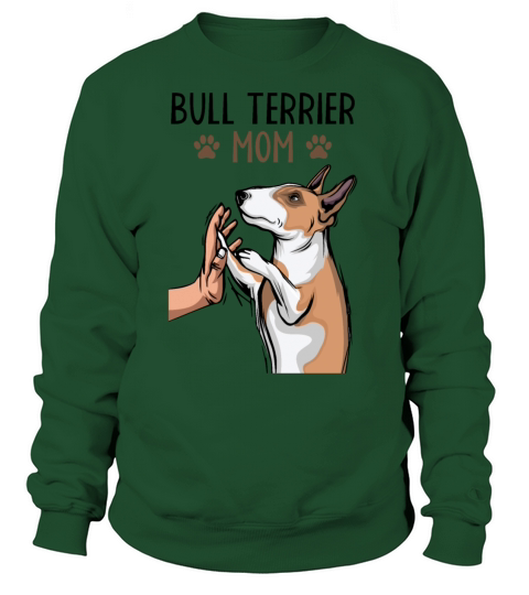 Bull Terrier Dog Mummy Mistress Bull Terrier Women's Sweatshirt