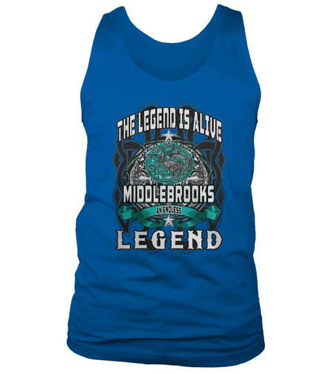 MIDDLEBROOKS ENDLESS LEGEND 3 HEAD DRAGON Tank Top Unisex