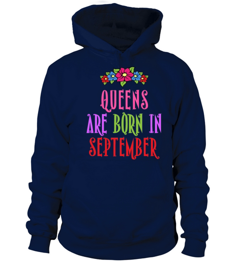 QUEENS ARE BORN IN SEPTEMBER Women's Hoodie