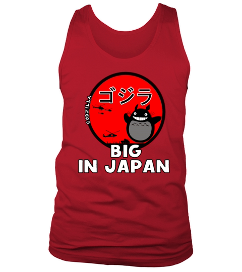 Totoro Godzilla Men's Tank Top