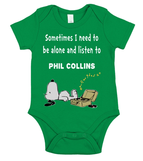 PHIL COLLINS Short Sleeve Baby One-Piece