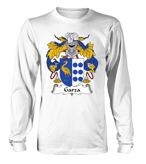 Garza Family Crest Spanish Family Crests Long sleeved Unisex