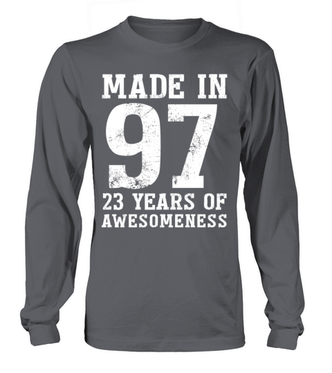 Produced in 1997 "23 years of fascination" Men's Long Sleeve