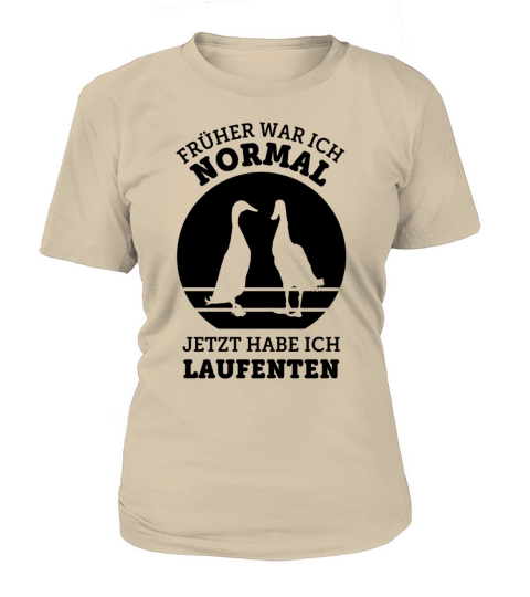 Normal running duck gift poultry duck owners Women's T-Shirt